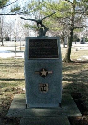 USAAF Warsaw Uprising Support Memorial image. Click for full size.
