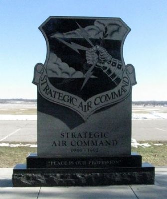 Strategic Air Command Memorial (Side A) image. Click for full size.