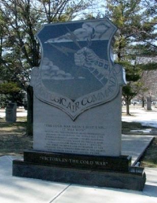 Strategic Air Command Memorial (Side B). Click for full size. Strategic Air Command Memorial (Side B) image. Click for full size.
