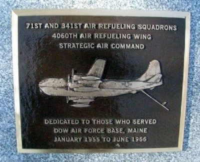 71st and 341st Air Refueling Squadrons Marker image. Click for full size.