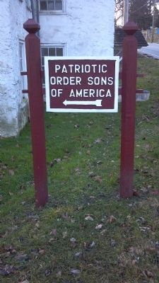 Patriotic Order Sons of America. Click for full size. Patriotic Order Sons of America image. Click for full size.