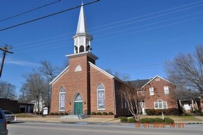 Iuka Methodist Church Marker. Click for full size. Iuka Methodist Church Marker image. Click for full size.