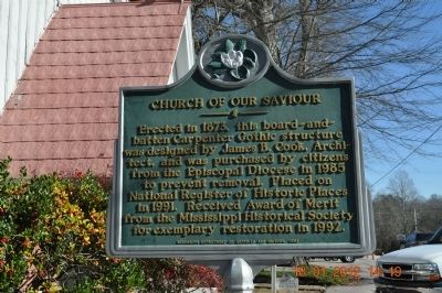 Church of Our Saviour Marker image. Click for full size.