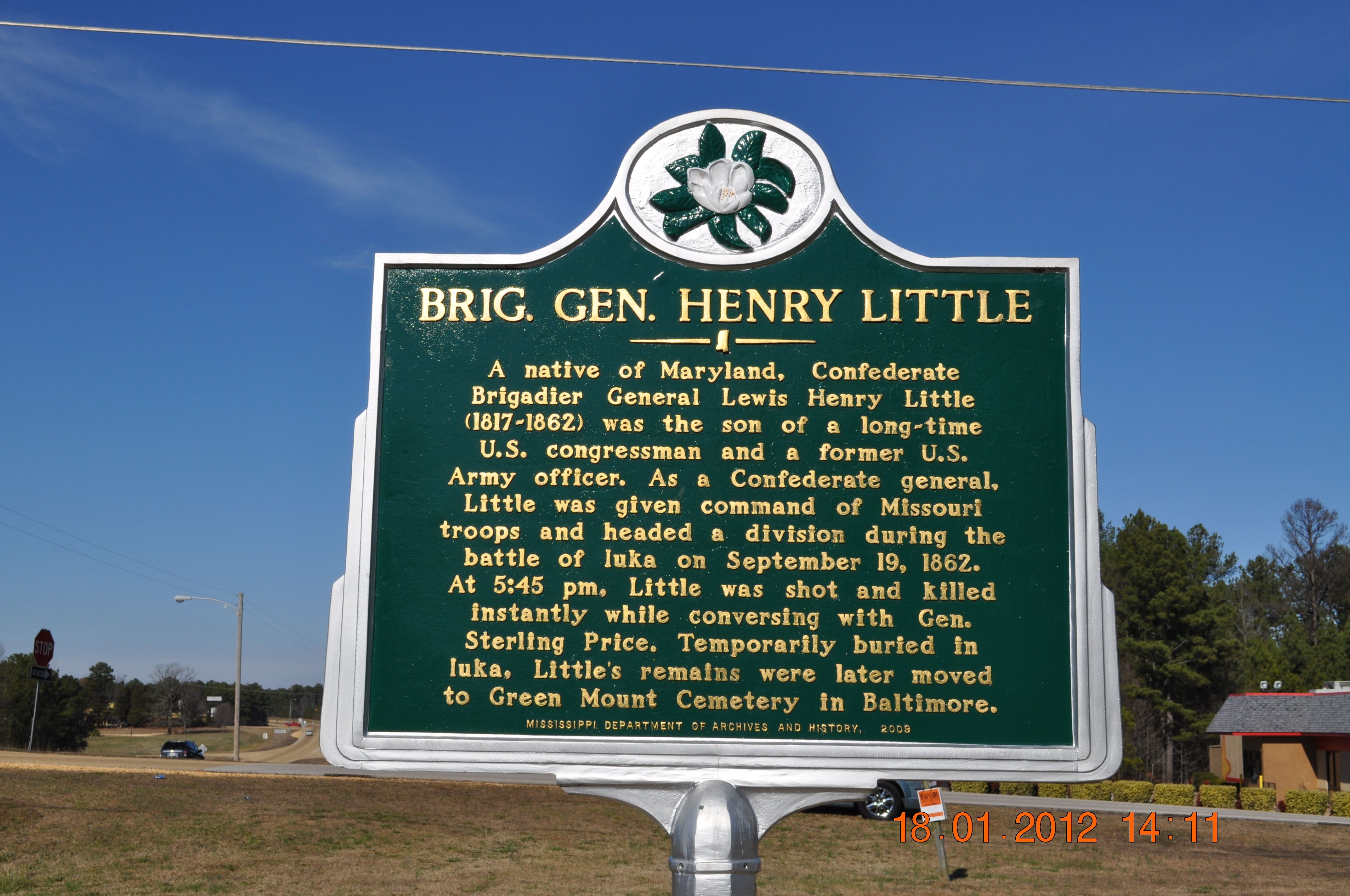 Brig. Gen. Henry Little Marker