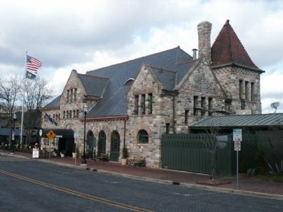 Gandy Dancer Restaurant (formerly Michigan Central Railroad depot) image. Click for full size.