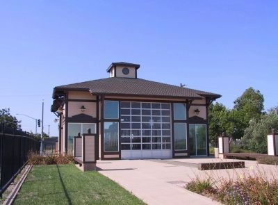 Historic Railcar Plaza Museum Building. Click for full size. Historic Railcar Plaza Museum Building image. Click for full size.