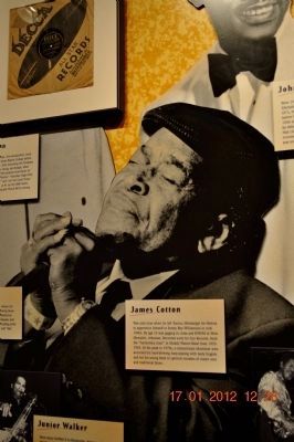 James Cotton Marker. Click for full size. James Cotton Marker image. Click for full size.