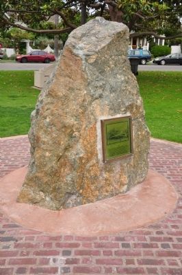 Star Park Marker and Memorial Rock image. Click for full size.