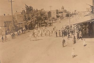 Parade in Corning 1902. Click for full size. Parade in Corning 1902 image. Click for full size.