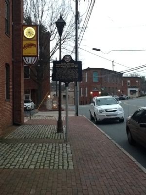 Salem Cotton Manufacturing Company and Arista Cotton Mill Marker image. Click for full size.