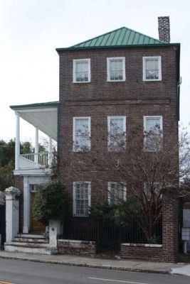 The Moses C. Levy House and Marker image. Click for full size.