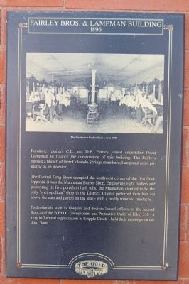 Fairley Bros. & Lampman Building Marker image. Click for full size.