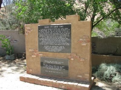 Silver City Ghost Town Marker image. Click for full size.