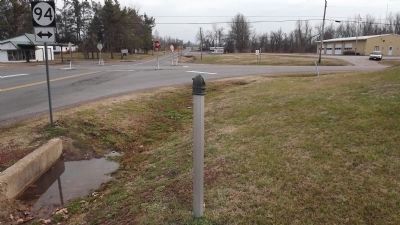 Missing Confederate Bivouac Marker. Click for full size. Missing Confederate Bivouac Marker image. Click for full size.