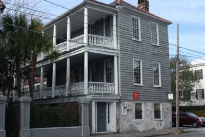 The Benjamin DuPr House and Marker, 317 East Bay Street (US 52) image. Click for full size.