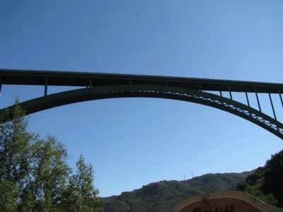 Cold Spring Canyon Arch Bridge. Click for full size. Cold Spring Canyon Arch Bridge image. Click for full size.
