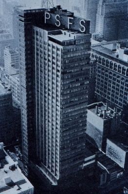 PSFS Building c. 1940 image. Click for full size.