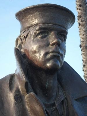 Lone Sailor Statue image. Click for full size.