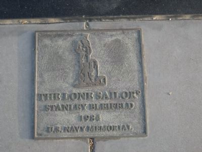 Lone Sailor Marker. Click for full size. Lone Sailor Marker image. Click for full size.