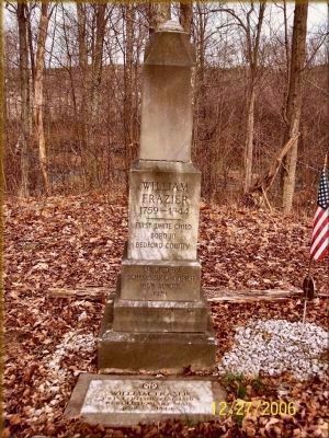 William Frazier Marker. Click for full size. William Frazier Marker image. Click for full size.