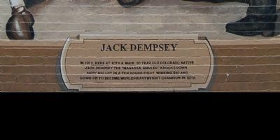 Jack Dempsey Marker image. Click for full size.