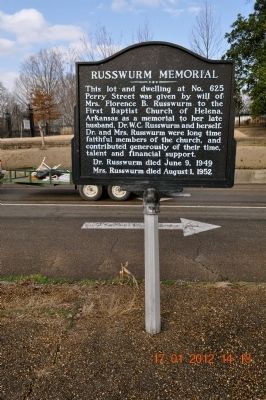 Russwurm Memorial Marker image. Click for full size.