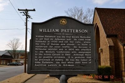 William Patterson Marker image. Click for full size.