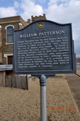 William Patterson Marker. Click for full size. William Patterson Marker image. Click for full size.