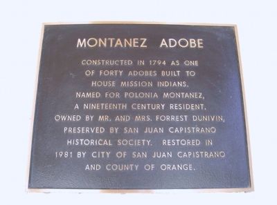 Montanez Adobe Marker image. Click for full size.