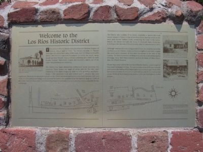 Welcome to the Los Rios Historic District Marker image. Click for full size.
