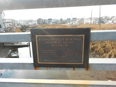 Ramblerville Hawtree Memorial Bridge Marker. Click for full size. Ramblerville Hawtree Memorial Bridge Marker image. Click for full size.