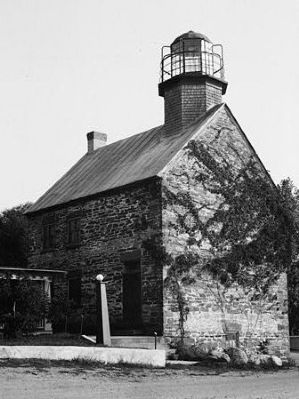 Salmon River Lighthouse, Lake Ontario, Port Ontario vicinity, (Oswego County, New York) image. Click for full size.