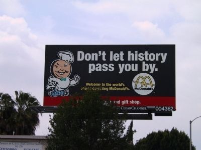 Don't let history pass you by image. Click for full size.