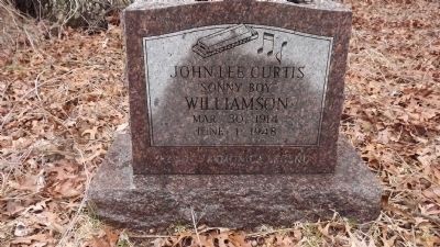 John Lee "Sonny Boy" Williamson Grave Marker image. Click for full size.