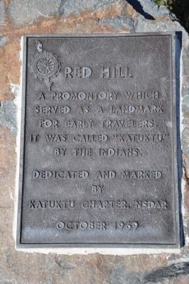 Red Hill Marker image. Click for full size.