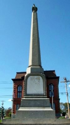 Bath Civil War Memorial. Click for full size. Bath Civil War Memorial image. Click for full size.