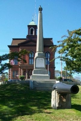 Bath Civil War Memorial. Click for full size. Bath Civil War Memorial image. Click for full size.