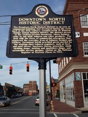 Downtown North Historic District Marker image. Click for full size.
