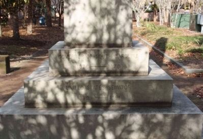 Wade Hampton Monument, south side image. Click for full size.