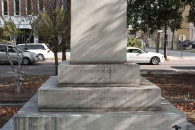 Wade Hampton Monument, west side image. Click for full size.