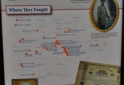 Civil War Comes to Arkansas Marker image. Click for full size.