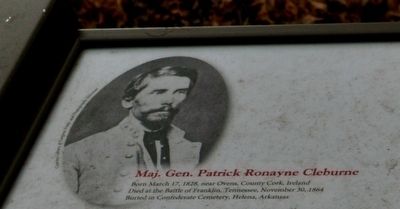 Maj. Gen. Patrick Ronayne Cleburne image. Click for full size.