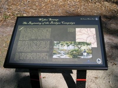 Wyboo Swamp: The Beginning of the Bridges Campaign Marker image. Click for full size.