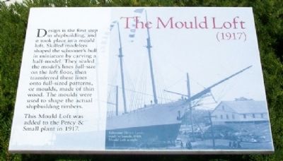 The Mould Loft (1917) Marker image. Click for full size.