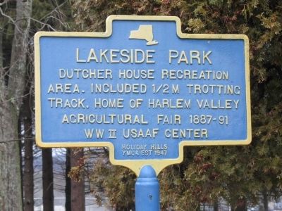 Lakeside Park Marker. Click for full size. Lakeside Park Marker image. Click for full size.