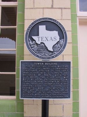 Tower Building Marker. Click for full size. Tower Building Marker image. Click for full size.