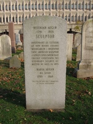 Hezekiah Augur Marker. Click for full size. Hezekiah Augur Marker image. Click for full size.