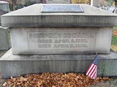 Pierpont Edwards Marker. Click for full size. Pierpont Edwards Marker image. Click for full size.
