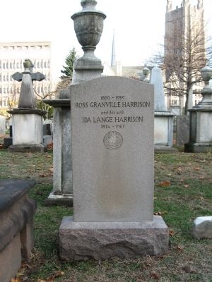 Ross Granville Harrison Marker. Click for full size. Ross Granville Harrison Marker image. Click for full size.