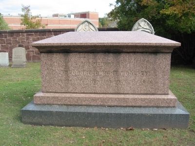 Theodore Dwight Woolsey Marker image. Click for full size.